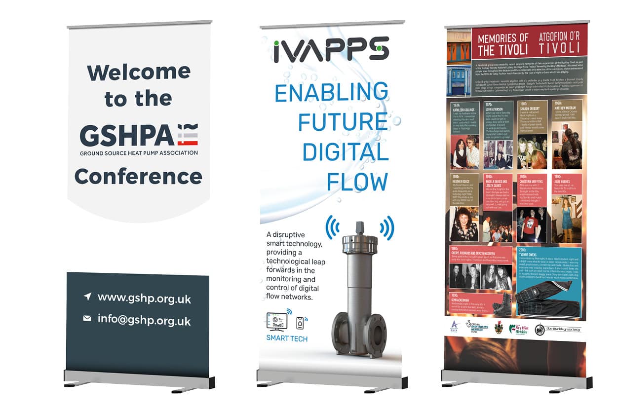 Fineline Print and Web | Roller Banners | Featured Graphics