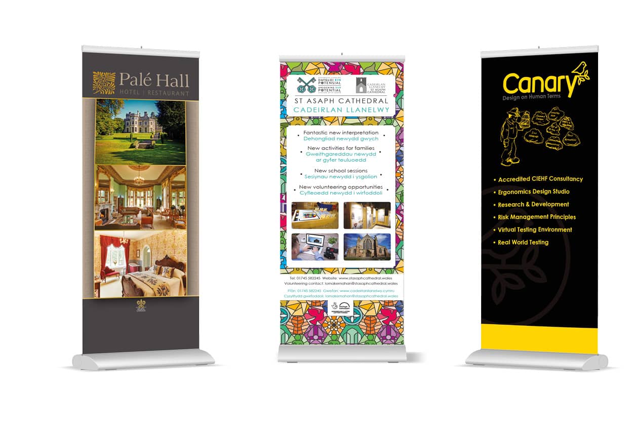 Commercial Printers North Wales | Fineline Print & Web | Banners & Display